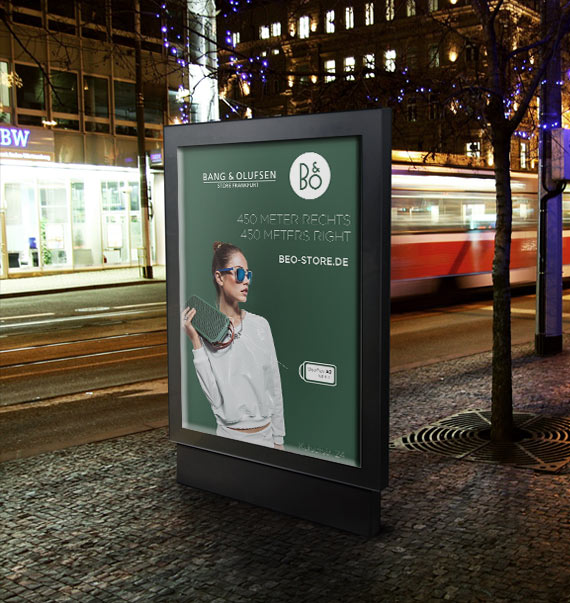 Bang & Olufsen Plakatkampagne