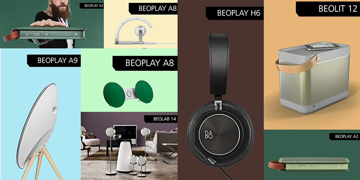 Bang & Olufsen Onlineshop auf Basis Shopware 5 Einkaufswelten