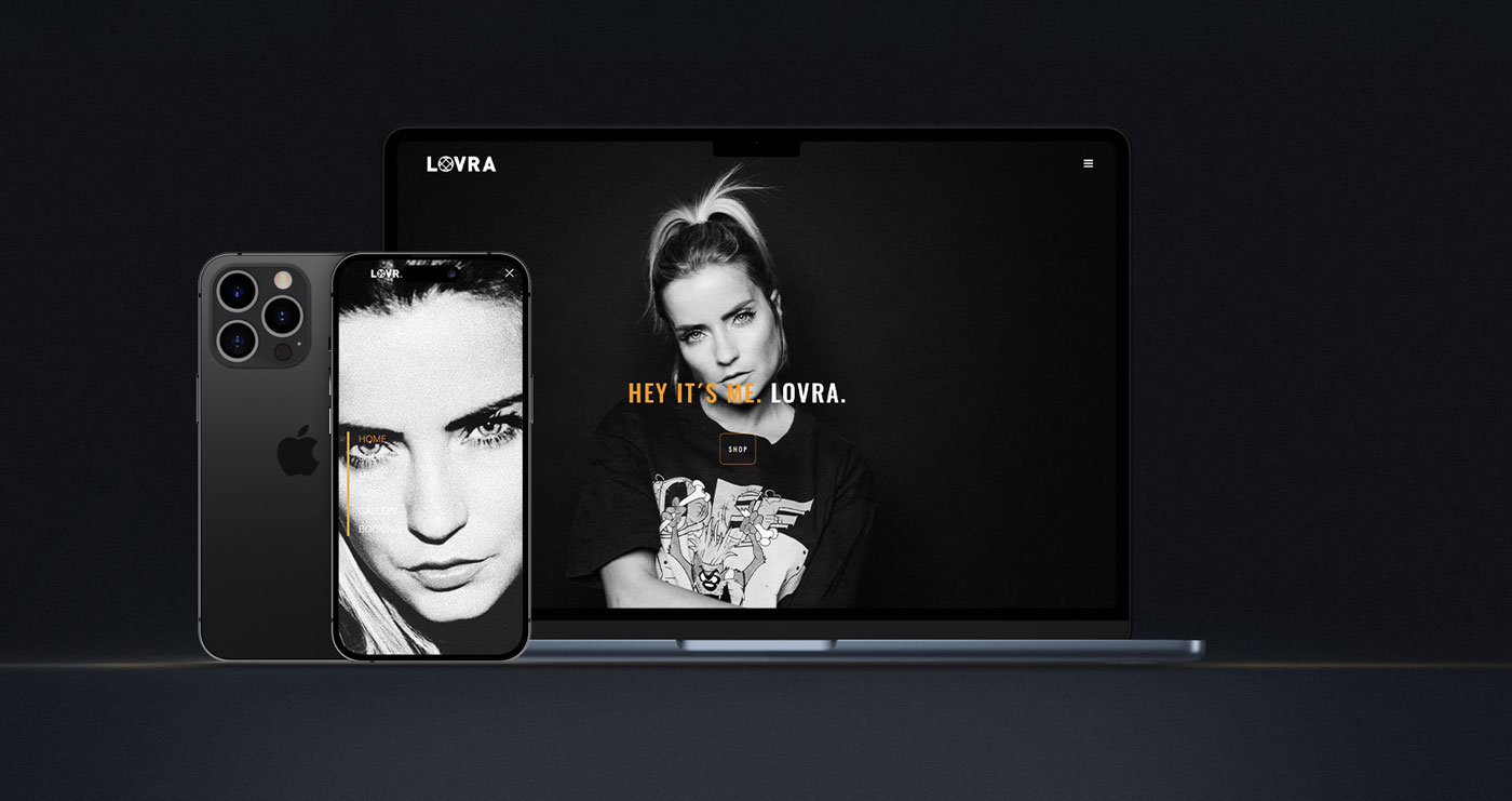 LOVRA Responsive Webdesign, LOVRA Music